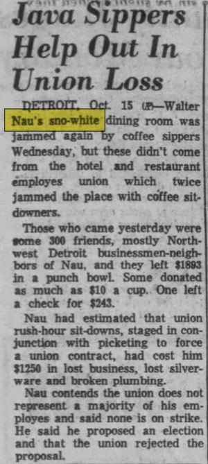 Naus Sno-White Dining Room - Oct 1959 Friends Help Out (newer photo)